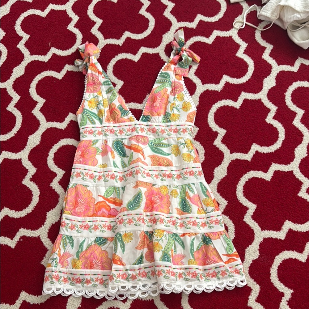 FancyD tie shoulder dress